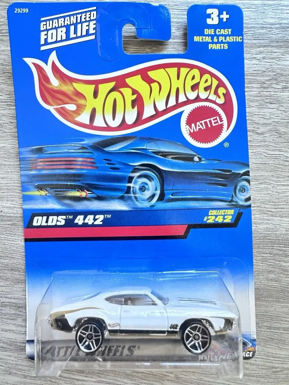 2000 Hot Wheels OLDS 442 Collector #242 Diecast Mattel Wheels H19 New
